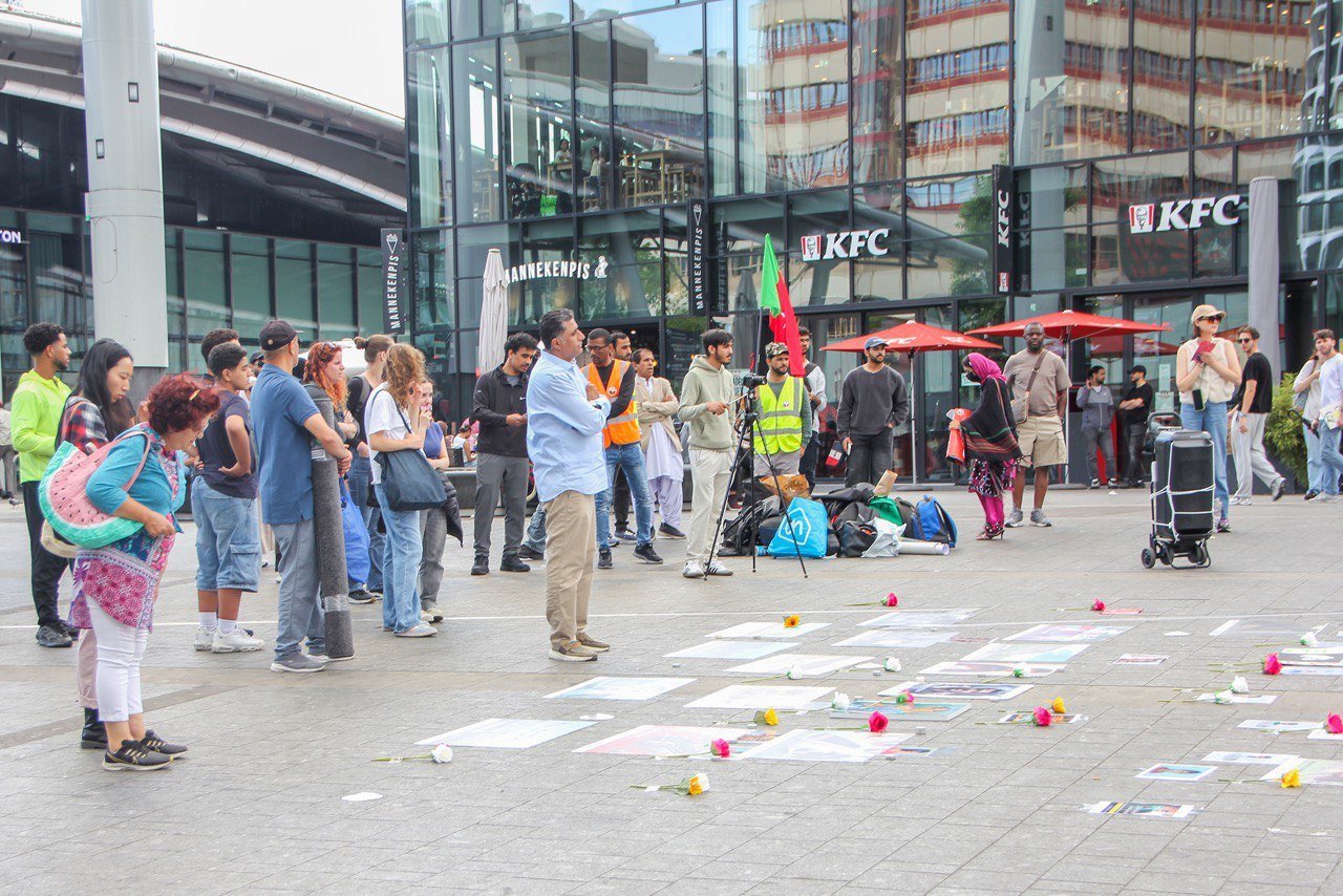 August 30, 2025 — BNM Protest Against Enforced Disappearances in the Netherlands ⋆ BNM Footages