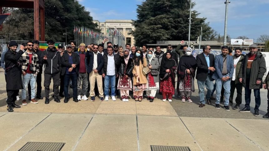 Group photo of BNM members at the United Nations, March 2025.