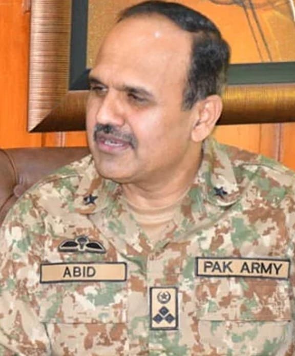 Maj Gen Abid Mazhar