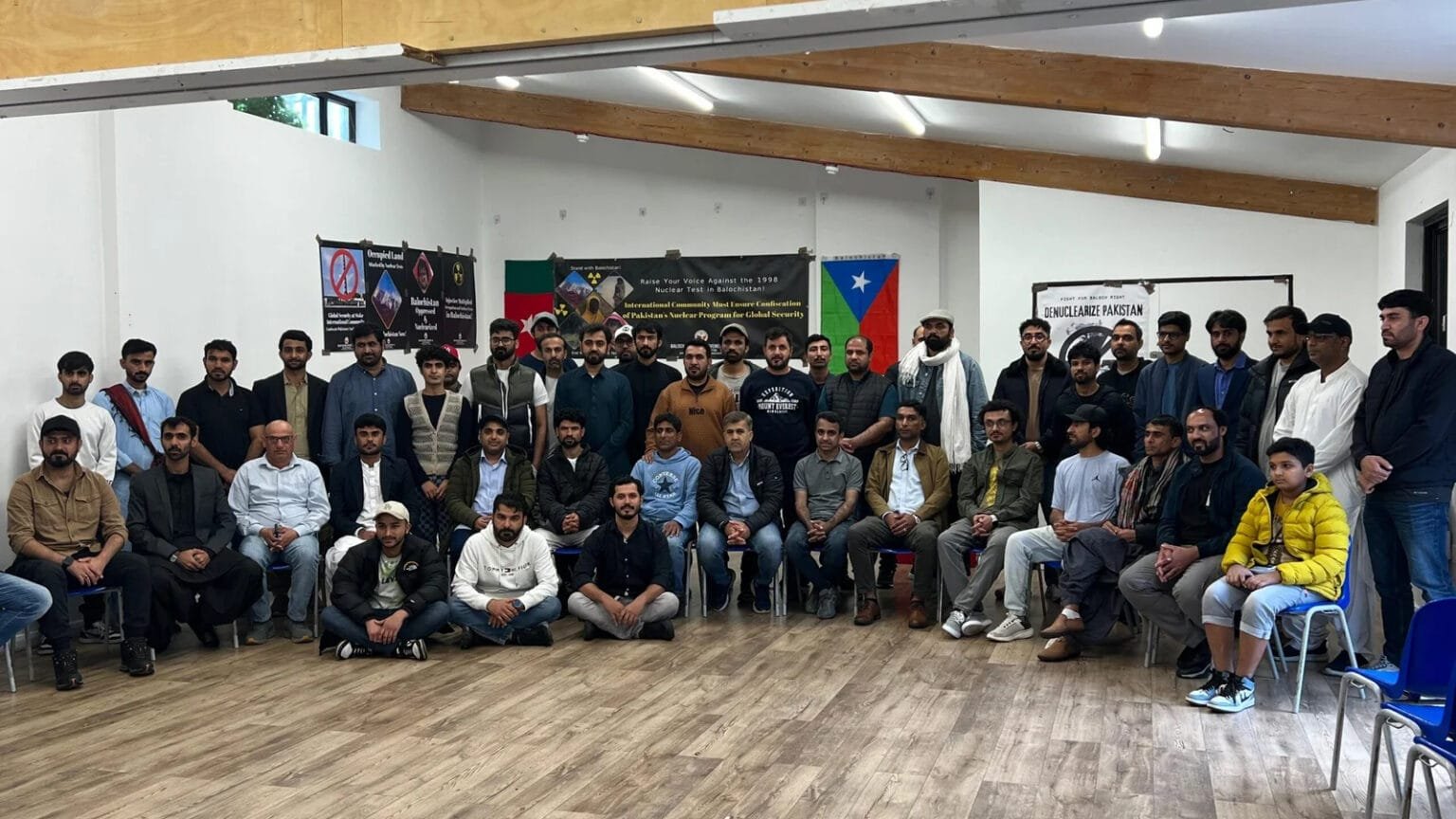 The Baloch National Movement (BNM) held a workshop in the UK highlighting the political and environmental consequences of Pakistan’s 1998 nuclear tests in Balochistan. Speakers criticized the lack of cleanup, secrecy, and the colonial imposition of nuclear activity on Baloch soil.